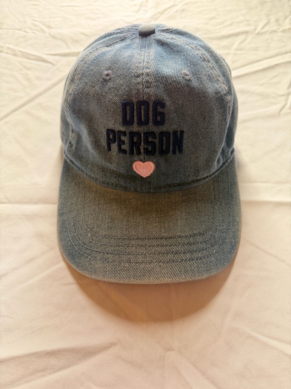 Dog Person Denim Hat